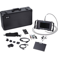 High-Performance Videoscope Kit with Dual HD Camera & Long Camera Probe, 1280" L x 720" W Display, 1024 x 600 pixels, 4.9 mm (0.19") Camera Head Northern Industrial Supply Inc.