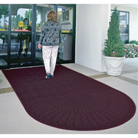 Waterhog&reg; Eco Matting, Wiper/Scraper, 3' x 6' x 3/8", Maroon Northern Industrial Supply Inc.