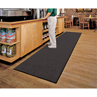 ColorStar Matting, Wiper, 3' x 5' x 3/8", Charcoal Northern Industrial Supply Inc.