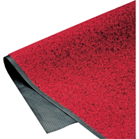 ColorStar Matting, Wiper, 3' x 5' x 3/8", Red/Black Northern Industrial Supply Inc.