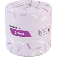 Pro Select&reg; Toilet Paper, 2 Ply, 500 Sheets/Roll, White Northern Industrial Supply Inc.