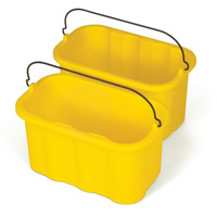 Seau porte-accessoires Executive Series, Capacit&eacute; de 2.5 gal. US (10 pintes), Jaune Northern Industrial Supply Inc.