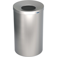 Lobby Waste Receptacle, Stainless Steel, 33 US gal. Northern Industrial Supply Inc.