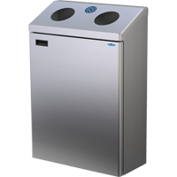 Station de recyclage murale, Vrac, Acier inoxydable, 29 gal. Northern Industrial Supply Inc.