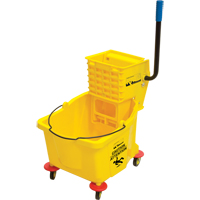 Mop Bucket and Wringer, Side Press, 9.5 US Gal.(38 Quart), Yellow Northern Industrial Supply Inc.