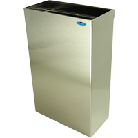 Wall Mounted Waste Receptacles, Stainless Steel, 11 US gal. Northern Industrial Supply Inc.