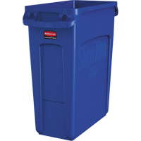 Contenants Slim Jim avec canaux de ventilation, De bureau, Poly&eacute;thyl&egrave;ne, 16 gal. US Northern Industrial Supply Inc.