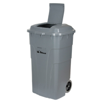 Roll Out Garbage Bin, Polyethylene, 65 US gal. Northern Industrial Supply Inc.