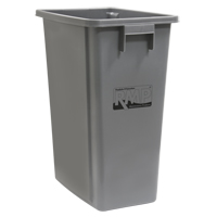 Recycling & Garbage Bin, Plastic, 16 US gal. Northern Industrial Supply Inc.