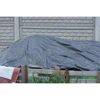 Tarp, Light Industrial Duty, Black, 6' x 8' x 8 mils Northern Industrial Supply Inc.
