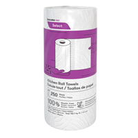 Pro Select Kitchen Towel Roll, 2 Ply, 250 Sheets/Roll, 8" W, 11" L Northern Industrial Supply Inc.