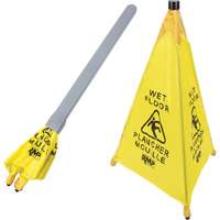 "Wet Floor" Pop-Up Safety Cone, Bilingual with Pictogram Northern Industrial Supply Inc.