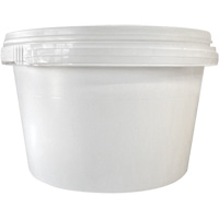 Seau avec couvercle, Plastique, 1,03 gal. Northern Industrial Supply Inc.