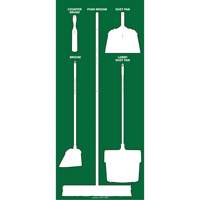 Tableau silhouett&eacute; sec Ultra Aluma-Lite (Anglais seulement) Northern Industrial Supply Inc.