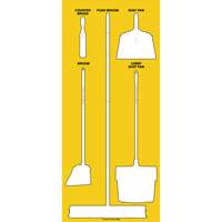 Tableau silhouett&eacute; sec Ultra Aluma-Lite (Anglais seulement) Northern Industrial Supply Inc.