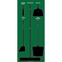 Tableau silhouett&eacute; sec Ultra Aluma-Lite (Anglais seulement) Northern Industrial Supply Inc.