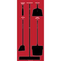 Tableau silhouett&eacute; sec Ultra Aluma-Lite (Anglais seulement) Northern Industrial Supply Inc.