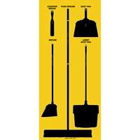 Tableau silhouett&eacute; sec Ultra Aluma-Lite (Anglais seulement) Northern Industrial Supply Inc.
