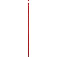 Ultra Hygiene Handle, Broom/Scraper/Squeegee, Red, Ergonomic, 59" L Northern Industrial Supply Inc.
