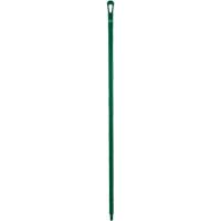 Ultra Hygiene Handle, Broom/Scraper/Squeegee, Green, Ergonomic, 59" L Northern Industrial Supply Inc.