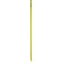 Ultra Hygiene Handle, Broom/Scraper/Squeegee, Yellow, Ergonomic, 59" L Northern Industrial Supply Inc.