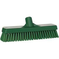 Brosse &agrave; r&eacute;curer pour planchers et murs, Crins Ferme, 12", Polyester, Vert Northern Industrial Supply Inc.