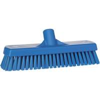 Deck & Wall Scrub Brush, Stiff Bristles, 12", Polyester, Blue Northern Industrial Supply Inc.
