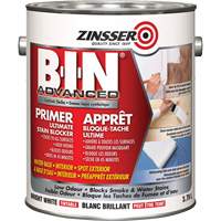 Appr&ecirc;t avanc&eacute; &agrave; base de gomme-laque synth&eacute;tique B-I-N, 3,78 L, Gallon, Blanc brillant teintable Northern Industrial Supply Inc.