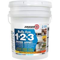 Appr&ecirc;t &agrave; base d'eau Bulls Eye 1-2-3, 18,9 L, Seau, Blanc Northern Industrial Supply Inc.