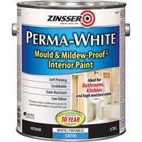Peinture int&eacute;rieure Mold & Mildew-Proof Perma-White, 3,78 L, Gallon, Blanc Northern Industrial Supply Inc.