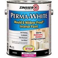 Peinture int&eacute;rieure Mold & Mildew-Proof Perma-White, 3,78 L, Gallon, Blanc Northern Industrial Supply Inc.