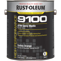 9100 System DTM Epoxy Mastic Base, Safety Orange, Gallon Northern Industrial Supply Inc.