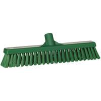 T&ecirc;te de balai-brosse &agrave; soies combin&eacute;es, Crins Cors&eacute;/Fin, 16-1/2", Polyester, Vert Northern Industrial Supply Inc.