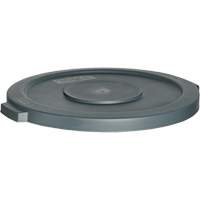 Waste Container Lid, Flat Lid, Plastic, Fits Container Size: 24" Dia. Northern Industrial Supply Inc.
