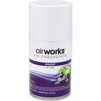 AirWorks&reg; Metered Air Fresheners, Vineyard, Aerosol Can Northern Industrial Supply Inc.