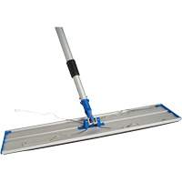 Support de vadrouille &agrave; &eacute;pousseter Static Attack avec manche t&eacute;lescopique, 24", Aluminium Northern Industrial Supply Inc.