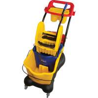 Chariot &agrave; vadrouille multifonction, Pression vers le bas, 9,5 gal. US (38 pintes), Jaune Northern Industrial Supply Inc.