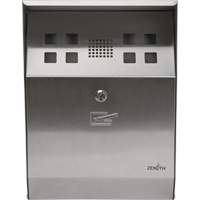Smoking Receptacle, Wall-Mount, Stainless Steel, 1.6 Litres Capacity, 13-4/5" Height Northern Industrial Supply Inc.