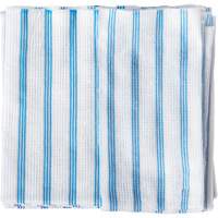 Disposable Single-Use Cloths, Microfibre, Blue/White Northern Industrial Supply Inc.