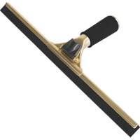 Handheld Window Squeegee, 14", Rubber, Brass Frame Northern Industrial Supply Inc.