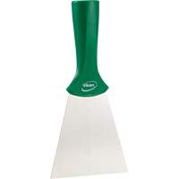 Handle-Mounted Stainless Steel Scraper, Green, 4" W x 8" L Northern Industrial Supply Inc.