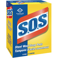 Tampons en laine d'acier saponifi&eacute;e S.O.S Northern Industrial Supply Inc.
