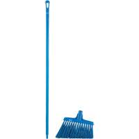 T&ecirc;te &agrave; balai en angle avec manche en m&eacute;tal, Crins Extra-ferme, 12", Polyester, Bleu Northern Industrial Supply Inc.