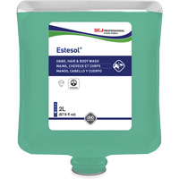 Estesol&reg; Hand, Hair and Body Cleaner, 2 L, Rain Forest, Plastic Cartridge Northern Industrial Supply Inc.