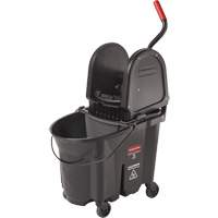 Seau et essoreuse Wavebrake, Pression vers le bas, 8,75 gal. US (35 pintes), Noir Northern Industrial Supply Inc.