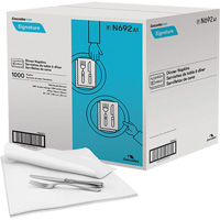 Pro Signature&reg; Dinner Napkins, 1 Ply, 15" x 15" Northern Industrial Supply Inc.