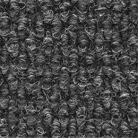 Tapis dentr&eacute;e Supreme Knob, Essuie-pieds/grattoir, 3-1/2' x 6' x 7/16", Charbon Northern Industrial Supply Inc.