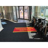 Tapis dentr&eacute;e Supreme Knob, Essuie-pieds/grattoir, 3-1/2' x 6' x 7/16", Charbon Northern Industrial Supply Inc.