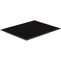 Tapis dentr&eacute;e Gritstop Fingermat, Caoutchouc, Grattoir Type, Motif Style pointe de doigt, 3' x 5', Noir Northern Industrial Supply Inc.