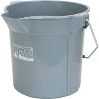 Seau rond avec bec verseur, Capacit&eacute; de 2,64 gal. US (10,57 pintes), Gris Northern Industrial Supply Inc.